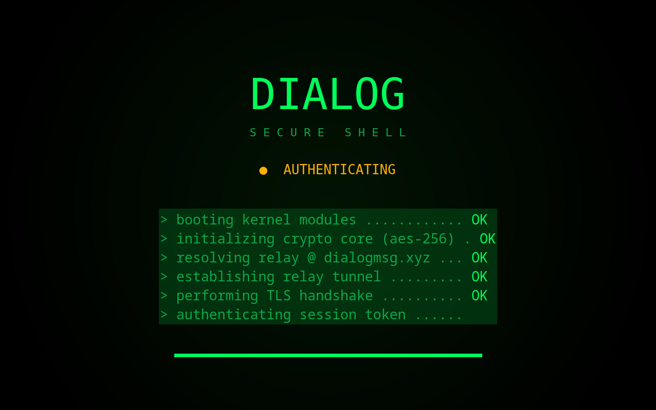 Dialog app